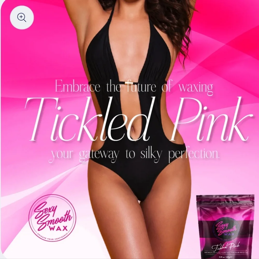 💥Sale💥Sexy Smooth Wax- Tickled Pink Premium Stripless Hard Wax - Picture 1 of 6